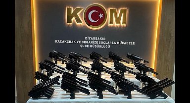 Diyarbakır'da ruhsatsız silah operasyonu: 6 tutuklama