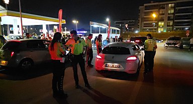 Drift yapıp, polisten kaçan sürücüye 65 bin TL ceza