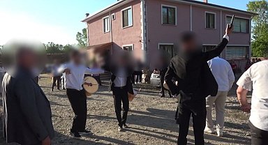 Düğünde havaya ateş açıldı; 1 yaralı, 8 gözaltı