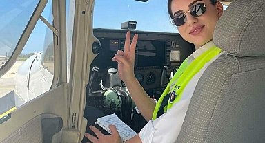 Düşen eğitim uçağında ölen pilot adayı Berfu, toprağa verildi