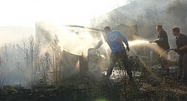 Düzce'de orman yangını