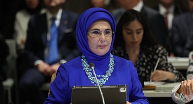 Emine Erdoğan, BM'de Bulaşıcı Olmayan Hastalıklar 4'üncü Yüksek Düzeyli Toplantısı etkinliğine katıldı