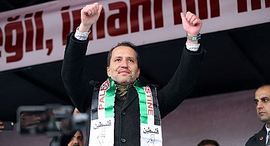 Fatih Erbakan: Sözde barış planı Gazze'nin bitiş fermanıdır