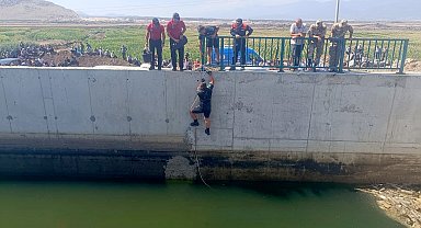 Gaziantep'te sulama kanalına düşen çocuk boğuldu