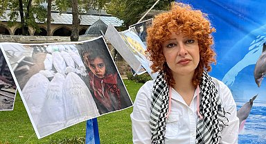 Gazze'ye destek için İstanbul'dan Kudüs'e başlattığı yürüyüşte Kocaeli'ye ulaştı