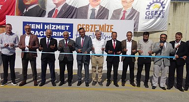 Gebze Belediyesi filosuna katılan 33 adet yeni araç, törenle hizmete başladı