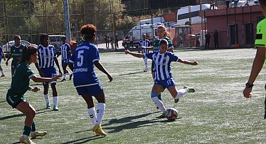 Hakkarigücü Kadın takımı, Giresun Sanayi Spor'u 1-0 yendi