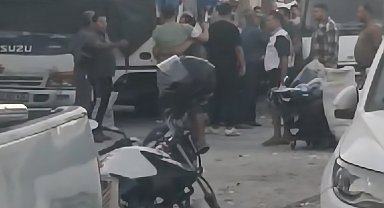 Hatay'da pazarcıların kavgası; 1 yaralı