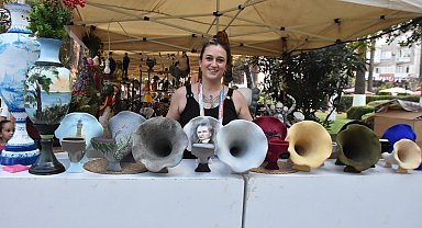 Hatay'dan İzmir'e gelen depremzede, çömlek sanatıyla yaşama yeniden bağlandı