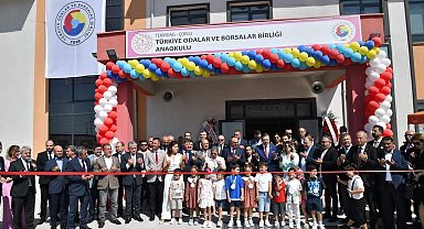 Hisarcıklıoğlu: TOBB olarak bugüne kadar 241 eğitim tesisini tamamladık