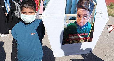 İlik nakli olan Sıraç için uçurtma uçurdular