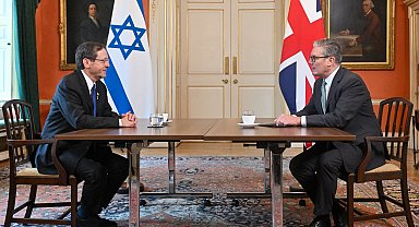 İngiltere Başbakanı Starmer, İsrail Cumhurbaşkanı Herzog ile görüştü