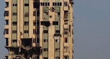 İsrail, Gazze'deki en yüksek binaya saldırı düzenledi