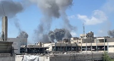 İsrail, Gazze'nin batısındaki Tel el-Hava bölgesine saldırı düzenledi