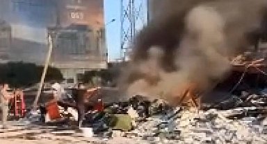 İstanbul - Bahçelievler'de restoranda çıkan yangın söndürüldü