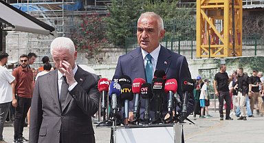 İstanbul- Bakan Ersoy: Restorasyonda deprem güvenliğinin sağlanması öncelikle önem arz etmekte