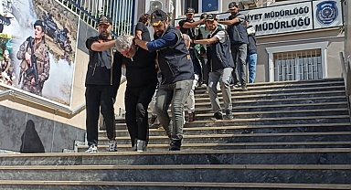 İstanbul-Başakşehir'de iş yerinde çalışanlarını işkence yaparak öldüren şüpheliler adliyeye sevk edildi