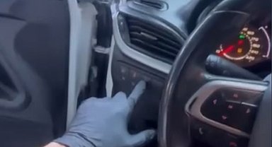 İstanbul- Beşiktaş'ta şüphe üzerine durdurulan otomobilin gizli bölmesinden uyuşturucu çıktı