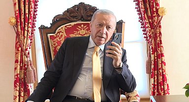 İstanbul- Cumhurbaşkanı Erdoğan, 18 yıl önce şehit olan Piyade Er Yılmaz'ın ailesiyle telefonda görüştü