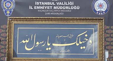 İstanbul- İstanbul'da yurt dışına çıkarılmak üzereyken ele geçirilen tarihi eserler sergilendi