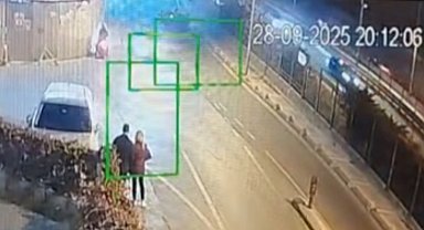 İstanbul - Kağıthane'de çaldığı otomobille takla attı; olay yerinden kaçtı: Kaza anı kamerada