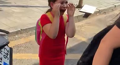 İstanbul - Kağıthane'de İETT otobüsünde karekod kavgası kamerada