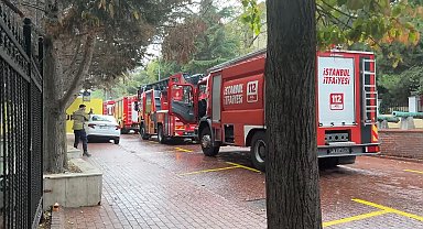 İstanbul - Şişli Cemal Reşit Rey Konser Salonu'nda yangın -1