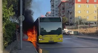 İstanbul- Ümraniye'de, İETT otobüsü yangını- 1 Ek bilgi ve görüntü