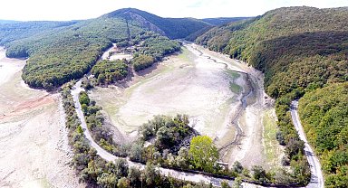 İstanbul'un suyunu karşılayan barajlardaki doluluk oranı yüzde 29'a düştü