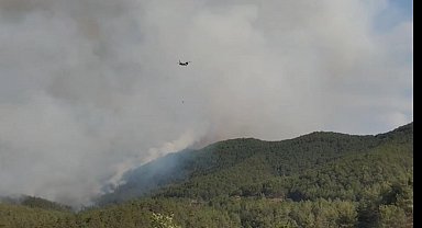 Karabük'te orman yangını 2'nci gününde