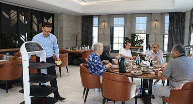 Kayseri mutfağının yöresel lezzetlerini 'MSM' isimli robot taşıyor