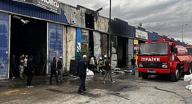 Kayseri'de 3 iş yeri yangında zarar gördü