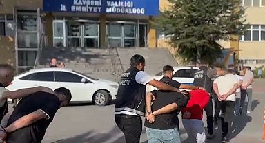 Kayseri'de uyuşturucu operasyonu: 13 tutuklama