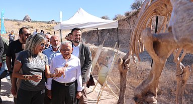 Kayseri'deki fosil kazısı başkanı Prof. Dr. Başoğlu: Dünyaya yeni bir tür tanıtabiliriz