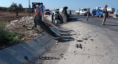 Kilis'te zincirleme kaza: 1 ölü, 4 yaralı
