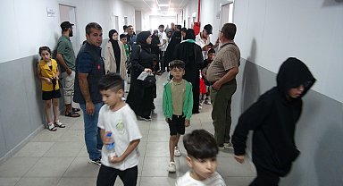 Kilis'teki sınır kapısında Suriyeli yoğunluğu