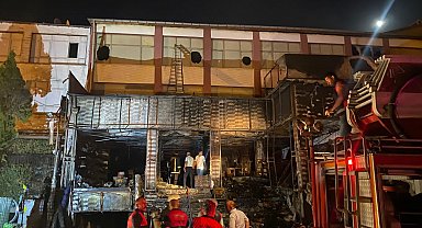 Kırşehir'de hırdavatçı dükkanında yangın: 1 yaralı