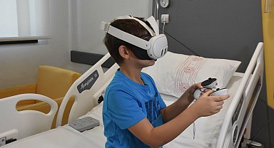 Küçük kalpler, sanal gerçeklikle korkularını yeniyor