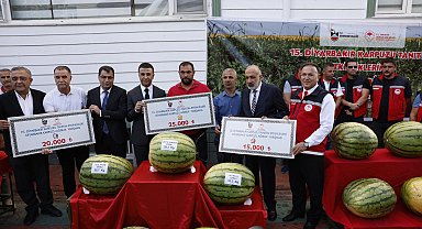 Kuraklığın vurduğu Diyarbakır karpuzunda birincilik 39 kiloda kaldı