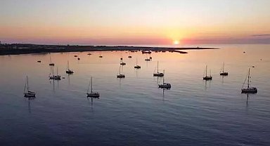 Küresel Sumud Filosu'na dron takibi