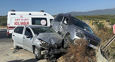 Manisa'da kaza: 3 yaralı