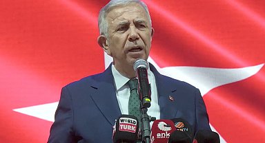 Mansur Yavaş: En erken sürede yapılacak erken seçim ile hukuksuzlukları ortadan kaldıracağız