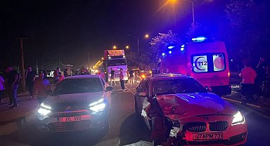 Mardin'de zincirleme kaza: 9 yaralı