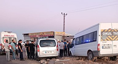 Mardin'de zincirleme kaza; 9 yaralı