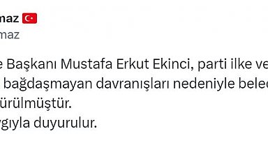 MHP'li Durmaz: Sorgun Belediye Başkanı, belediye başkanları listemizden düşürüldü