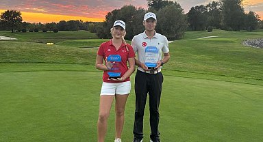 Milli Golfçülerimizden Hırvatistan'da 2 ikincilik geldi