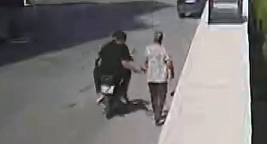 Motosikletli kapkaççılar, markete giden kadının cep telefonunu alıp kaçtı