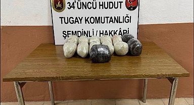 MSB: İran hudut hattında 14 kilo uyuşturucu ele geçirildi