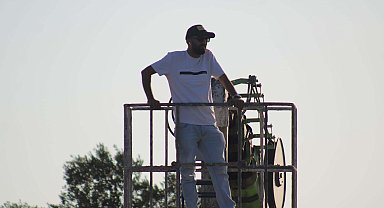 Nazillispor'un başkanı 1 yıl ceza aldı maçı vinçten izledi