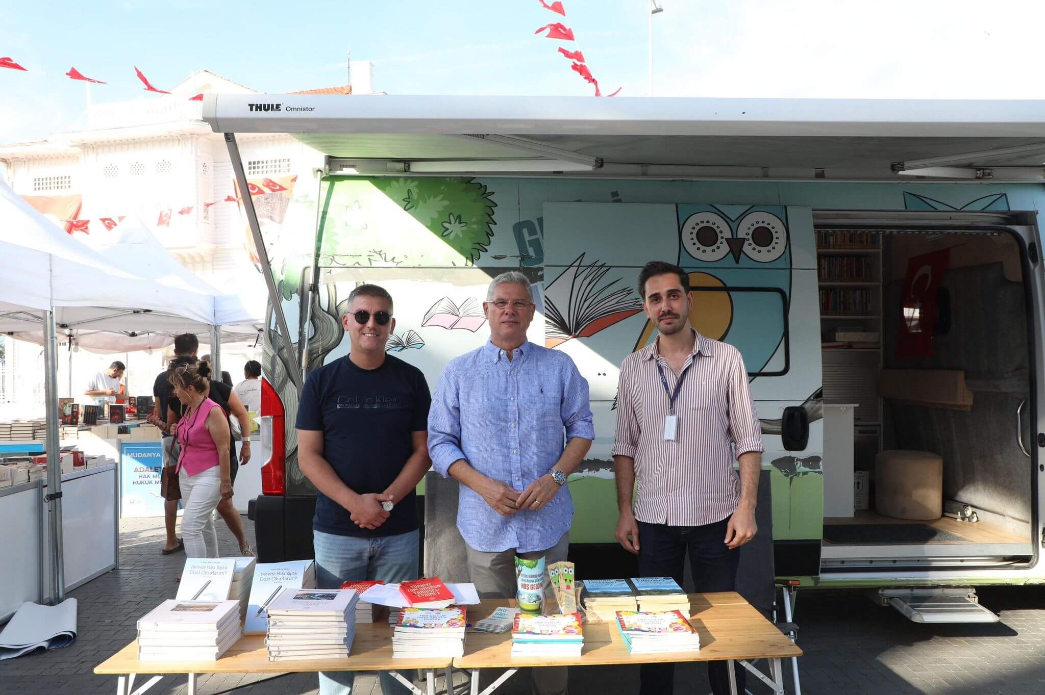 Nilüfer Belediyesi Gezici Kütüphane 7. Mudanya Kitap Fuarı’nda